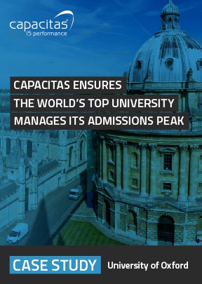 Capacitas Helped the World's Top University Manage its Admissions Peak Capacitas Helped the World's Top University Manage its Admissions Peak